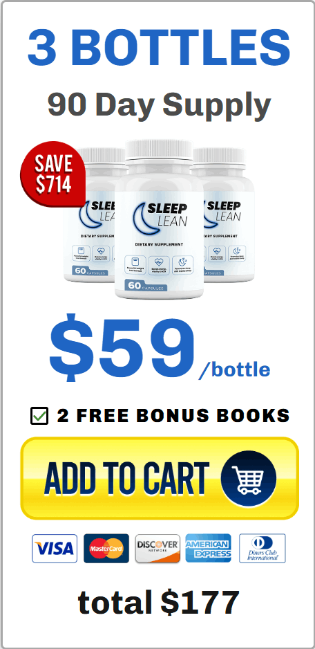 Sleep Lean three bottles